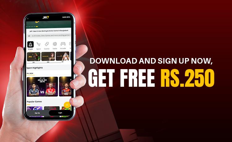 DOWNLOAD AND SIGN UP NOW, GET FREE Rs.250