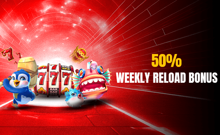 50% Weekly reload and get up to Rs.4,000