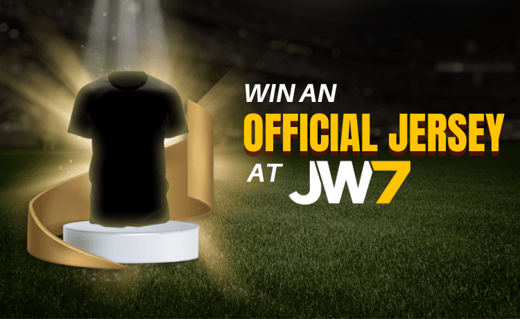 ළඟදීම!! JW7 හි නිල jersey ලකුණු කරන්න! 